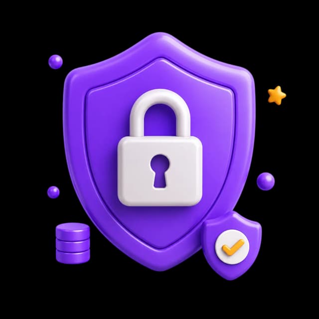 تصویرسازی سپر و قفل برای امنیت اطلاعات رواج